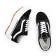 VANS, Old skool stacked (suede/canvas), Black/blanc de blanc