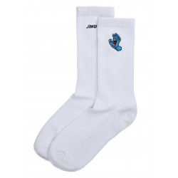 SANTA CRUZ, Screaming mini hand socks, White