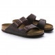 BIRKENSTOCK, Arizona sfb cuir gras, Habana