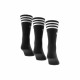 ADIDAS, Solid crew sock 3 pack, Black/white