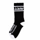 JACKER, After logo socks, Black