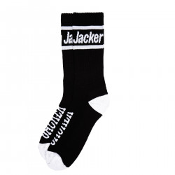 JACKER, After logo socks, Black