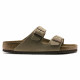 BIRKENSTOCK, Arizona sfb cuir suede, Taupe