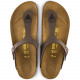 BIRKENSTOCK, Gizeh bf, Nubuck mocca