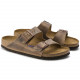 BIRKENSTOCK, Arizona sfb cuir gras, Tabacco brown