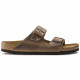 BIRKENSTOCK, Arizona sfb cuir gras, Tabacco brown