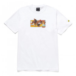 HUF, T-shirt dhalsim ss, White
