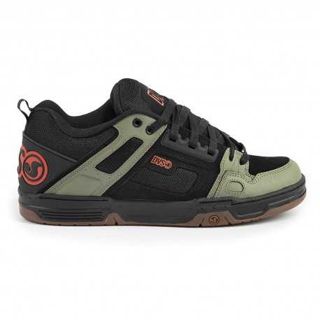 Comanche - Black olive orange nubuck