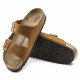 BIRKENSTOCK, Arizona sfb cuir suede, Mink