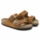 BIRKENSTOCK, Arizona sfb cuir suede, Mink