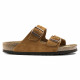 BIRKENSTOCK, Arizona sfb cuir suede, Mink