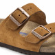 BIRKENSTOCK, Arizona sfb cuir suede, Mink