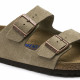 BIRKENSTOCK, Arizona sfb cuir suede, Taupe