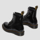 DR. MARTENS, 1460 w, Black patent lamper leopard emboss