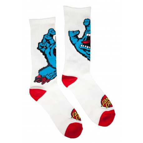 Screaming hand - White